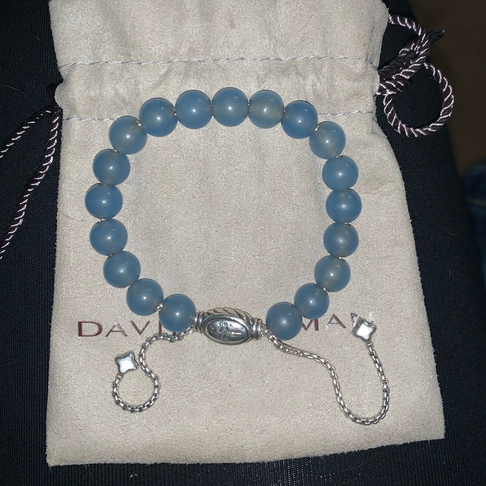 david yurman blue chalcedony bracelet